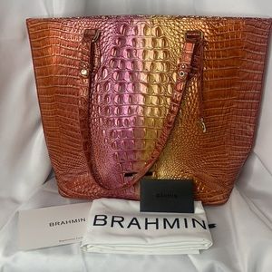 Brahmin Ellen-Glam Ombré Melbourne Bag.